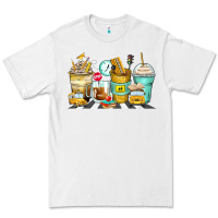 White school bus coffee cups Premium Tee - Zillion Design Studio