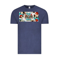 Vintage Denim best mom ever license plate Vintage Tee - Artiststas
