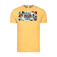 Vintage Mustard best mom ever license plate Vintage Tee - Artiststas