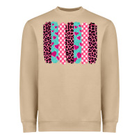 Valentine's Day Brushstrokes Heavyweight Sweatshirt | Teevron