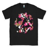Black valentine's day cow patches Classic Tee - AdoDesignShop