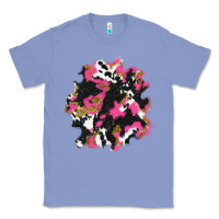 Colony Blue valentine's day cow patches Classic Tee - AdoDesignShop