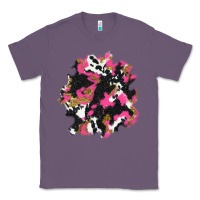 Lavender valentine's day cow patches Classic Tee - AdoDesignShop