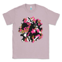 Lilac valentine's day cow patches Classic Tee - AdoDesignShop