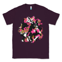Plum valentine's day cow patches Classic Tee - AdoDesignShop