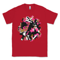 Red valentine's day cow patches Classic Tee - AdoDesignShop