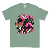 Sage valentine's day cow patches Classic Tee - AdoDesignShop