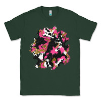 Sports Green valentine's day cow patches Classic Tee - AdoDesignShop