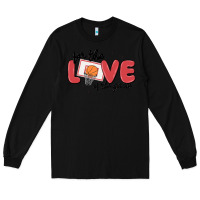 Black for the love of the game Long Sleeve Tee - MaliasSmallBusiness