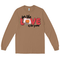 Toasted Coconut for the love of the game Long Sleeve Tee - MaliasSmallBusiness