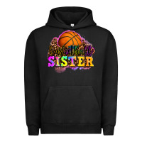 Pigment Black basketball sister Urban Hoodie - OliviaCreatesArt
