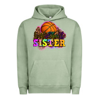 Pigment Oil Green basketball sister Urban Hoodie - OliviaCreatesArt