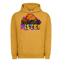 Pigment Peanut Butter basketball sister Urban Hoodie - OliviaCreatesArt