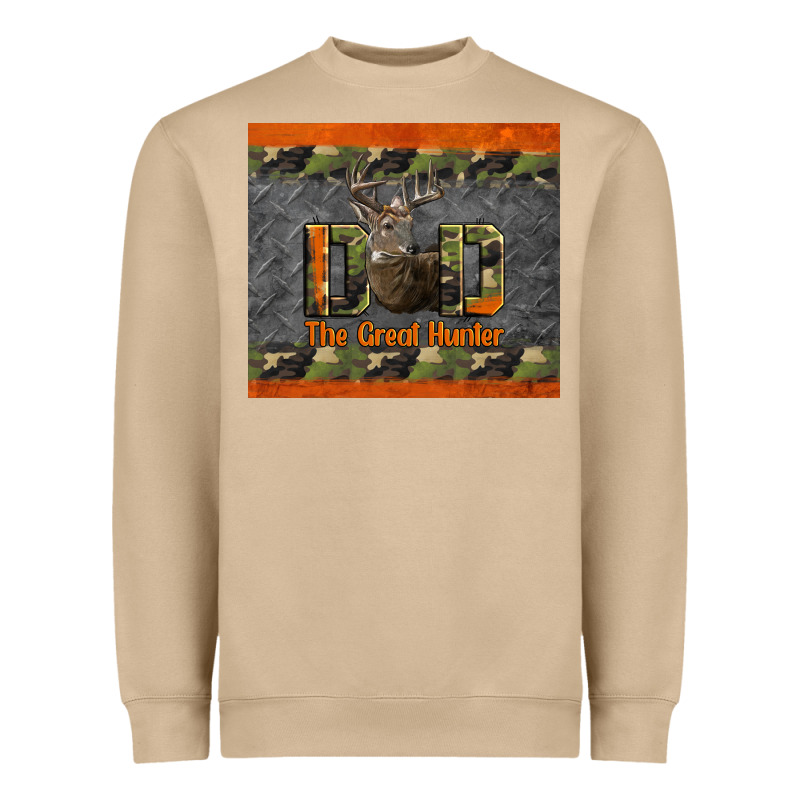 Western Dad The Great Deer Hunter Heavyweight Sweatshirt by LillyAllenDesigns | Teevron
