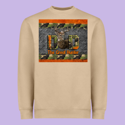Western Dad The Great Deer Hunter Heavyweight Sweatshirt Designed By Lillyallendesigns