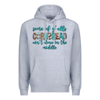 Heather Grey Some of Y'alls Cornbread Ain't Done In Middle Premium Hoodie - texasbilliewilder