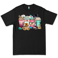 Black small business coffee cups Premium Tee - Zillion Design Studio