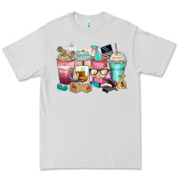 Dove Grey small business coffee cups Premium Tee - Zillion Design Studio