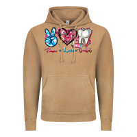 Vintage Camel peace love dental Vintage Hoodie - AdoDesignShop