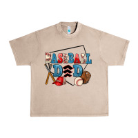 French Oak baseball dad Urban Heavy Tee - AdoDesignShop