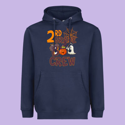2rd Grade Boo Crew Heavyweight Hoodie Designed By Bettercallsaul
