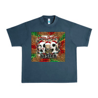 Midnight Navy merry Christmas heifer Urban Heavy Tee - Jasminsmagicworld