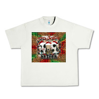 Pistachio merry Christmas heifer Urban Heavy Tee - Jasminsmagicworld