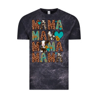Cloud Black mama mama mama mama Vintage Tee - Artiststas