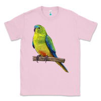 Bubblegum Pink Neophema Parrot Classic Tee - LillyAllenDesigns