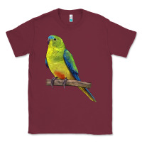 Burgundy Neophema Parrot Classic Tee - LillyAllenDesigns