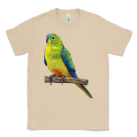 Mushroom Neophema Parrot Classic Tee - LillyAllenDesigns