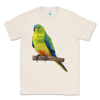Natural Neophema Parrot Classic Tee - LillyAllenDesigns
