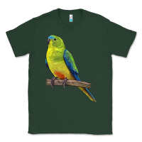 Sports Green Neophema Parrot Classic Tee - LillyAllenDesigns