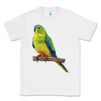 White Neophema Parrot Classic Tee - LillyAllenDesigns