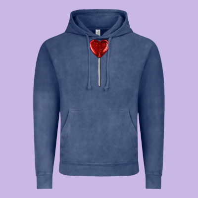 Heart Candy Vintage Hoodie Designed By Adodesignshop