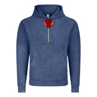 Vintage Denim heart candy Vintage Hoodie - AdoDesignShop