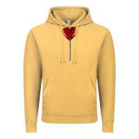 Vintage Mustard heart candy Vintage Hoodie - AdoDesignShop