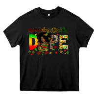 Black unapologetically dope Heavy Core Tee - Zillion Design Studio