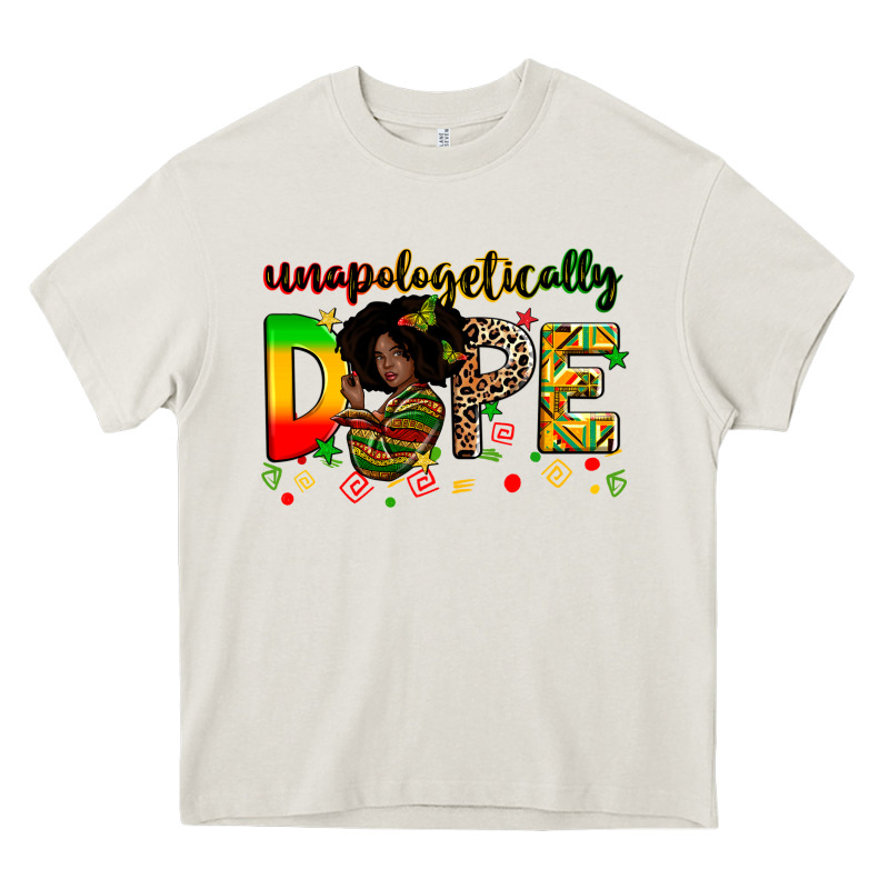 Unapologetically Dope Heavy Core Tee by Zillion Design Studio | Teevron