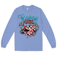 Colony Blue racing girl Long Sleeve Tee - JahusDesignShop
