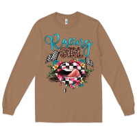Toasted Coconut racing girl Long Sleeve Tee - JahusDesignShop