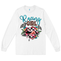White racing girl Long Sleeve Tee - JahusDesignShop
