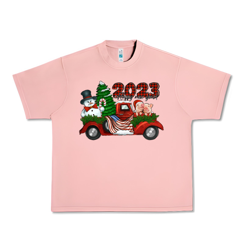 Happy New Year Truck 2023 Urban Heavy Tee by Jasminsmagicworld | Teevron