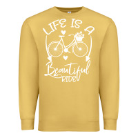 Antique Gold Life is a beautiful ride Premium Sweatshirt - Bettercallsaul