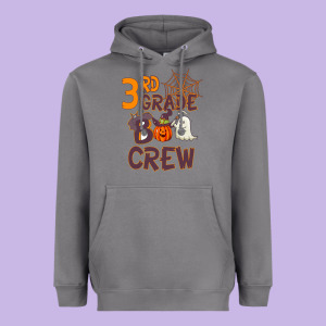 3rd Grade Boo Crew Heavyweight Hoodie Designed By Bettercallsaul