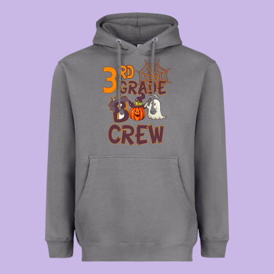 3rd Grade Boo Crew Heavyweight Hoodie Designed By Bettercallsaul