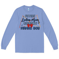 Colony Blue future ladies man current mamas boy Long Sleeve Tee - MaliasSmallBusiness