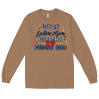 Toasted Coconut future ladies man current mamas boy Long Sleeve Tee - MaliasSmallBusiness