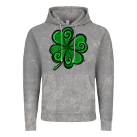 Cloud Rock St. Patrick's Day Shamrock Vintage Hoodie - Jasminsmagicworld