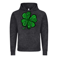 Vintage Black St. Patrick's Day Shamrock Vintage Hoodie - Jasminsmagicworld